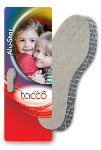 Winter Insoles for Children's Shoes - Alu-Star Heel 24 to 33